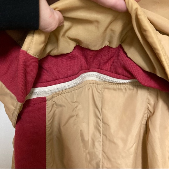 Sold ~~~Vintage 1970’s sportscaster ski snowsuit set jacket & bib detachable XS - Picture 7 of 16